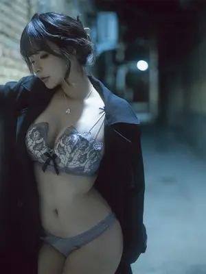 yuuhui玉汇 暗巷_077