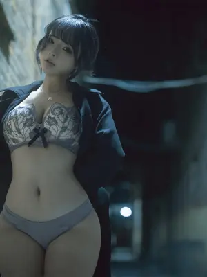 yuuhui玉汇 暗巷_074