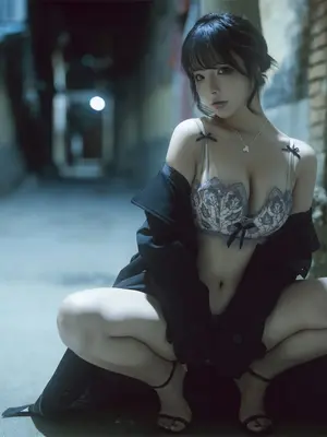 yuuhui玉汇 暗巷_010