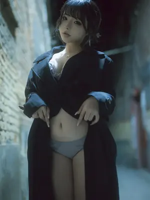 yuuhui玉汇 暗巷_041