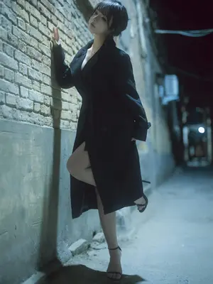 yuuhui玉汇 暗巷_045