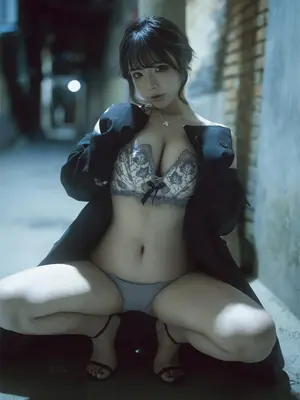 yuuhui玉汇 暗巷_066