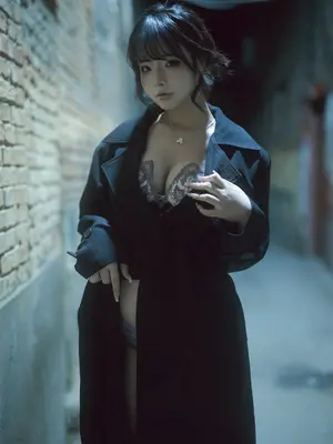 yuuhui玉汇 暗巷_039