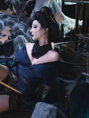 yuuhui玉汇 No.095 - 黑神话 四妹_040