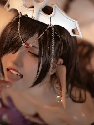 阿薰Kaori - 黑兽 黑精灵女王奥利卡_55