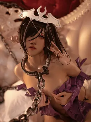 阿薰Kaori - 黑兽 黑精灵女王奥利卡_54