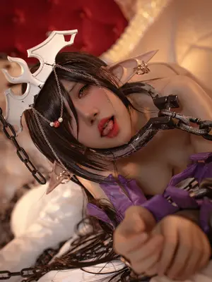 阿薰Kaori - 黑兽 黑精灵女王奥利卡_03