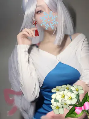 Quan冉有点饿 (拖拉大王) - 原神 申鹤 同人礼服_52