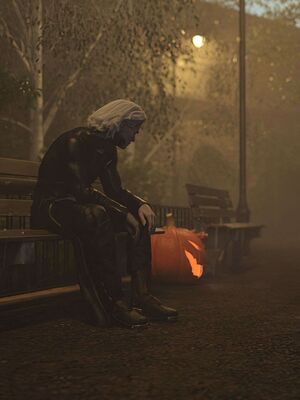 淫妻出轨光头男，被巨根无套插入 “Halloween Story”1~4_002