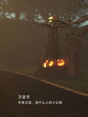 淫妻出轨光头男，被巨根无套插入 “Halloween Story”1~4_003