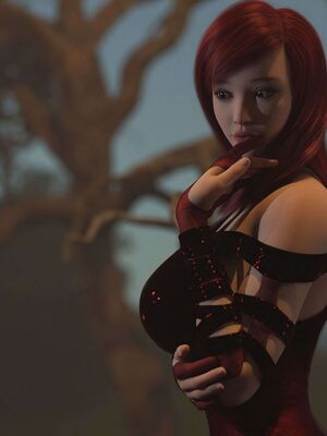 淫妻出轨光头男，被巨根无套插入 “Halloween Story”1~4_012