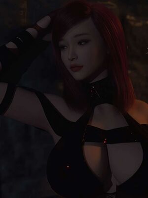 淫妻出轨光头男，被巨根无套插入 “Halloween Story”1~4_021