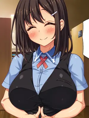 [ミミズサウザンド] 巨乳バイトに囲まれて誘惑されたら不倫してもしょうがないよね ネットカフェ編_005