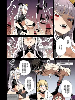 [Fatalpulse (朝凪)] サキュバス女王vs雑魚ゴブリン｜魅魔女王vs雜魚哥布林 (全彩 ivab自己貼字精緻修飾漢化版)_06