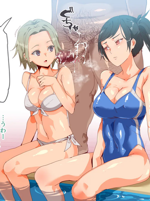 [にゅう工房 (にゅう)] 無関心プール～会う女全員、セクハラし放題の歩く生オナホ～_189_002_038