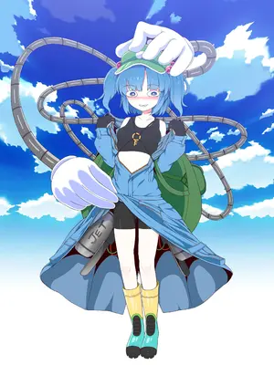 [やし屋 (YASSY)] ゾンビエロガッパ (東方Project)｜僵尸工口河童 [贱兔汉化组] [DL版]_55