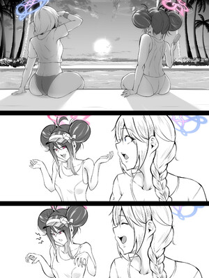 [わりゅう] 水着カンナ (ブルーアーカイブ)&nbsp;&nbsp; [無修正]_34