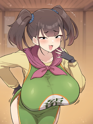 [Fanbox] 超ジロー_メス◯キ武闘家ちゃん　文字無し