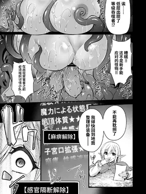 [姫屋 (阿部いのり)] レベル250の魔法使いが感覚遮断落とし穴に堕ちてレベルドレインで人生が終わるまで [光阴个人汉化]_26