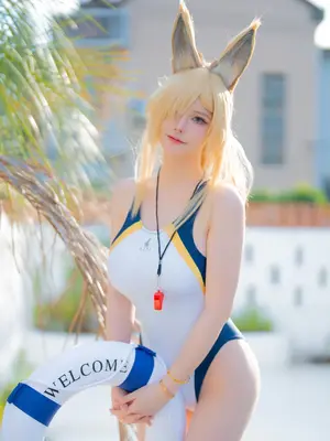 前羽_rr - 碧蓝档案 尾形康娜 竞泳_36