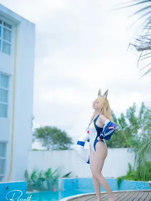 前羽_rr - 碧蓝档案 尾形康娜 竞泳_45