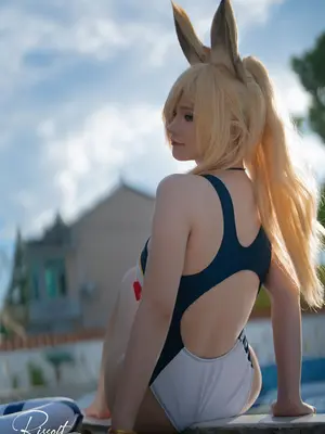 前羽_rr - 碧蓝档案 尾形康娜 竞泳_17