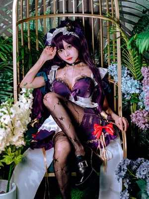 MingMiho - Mona Maid Genshin Impact_21