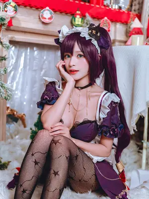 MingMiho - Mona Maid Genshin Impact_03