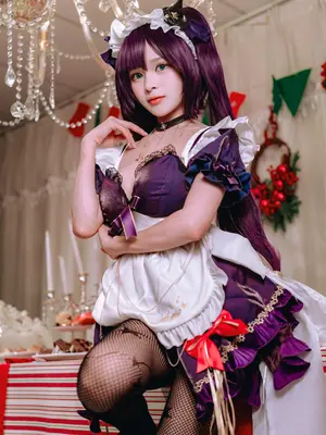 MingMiho - Mona Maid Genshin Impact_08