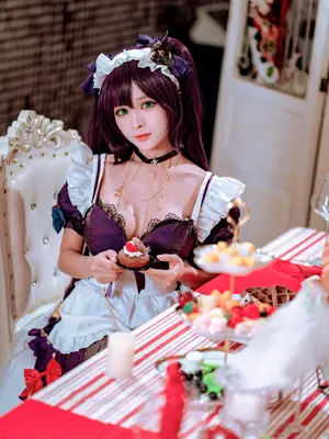 MingMiho - Mona Maid Genshin Impact_13