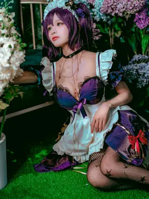 MingMiho - Mona Maid Genshin Impact_19