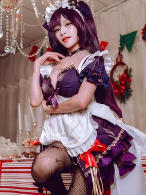 MingMiho - Mona Maid Genshin Impact_09