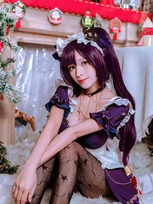 MingMiho - Mona Maid Genshin Impact_05