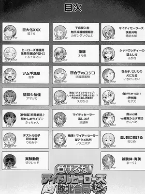 (C103) [ゼツレッドゾーン (よろず)] 負けるな!アイドルヒーローズ敗北合同 (アイドルマスター ミリオンライブ!)_02