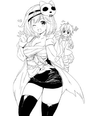 [くりもも (つかこ)] ジータちゃんの恋愛バトルな日々 総集編 (グランブルーファンタジー) [中国翻訳] [無修正] [DL版]_055