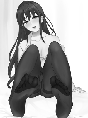 [みどやさいけ (みどや)] 大好きな彼氏くんにはじめての黒タイツ足コキ_27