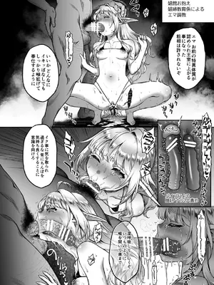 [H.B.A (うさぎなごむ)] 黄昏の娼エルフ総集編-エマ前編_115