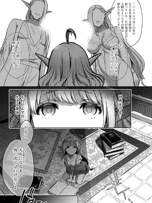 [H.B.A (うさぎなごむ)] 黄昏の娼エルフ総集編-エマ前編_033