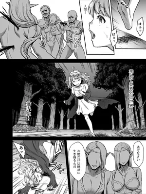 [H.B.A (うさぎなごむ)] 黄昏の娼エルフ総集編-エマ前編_034