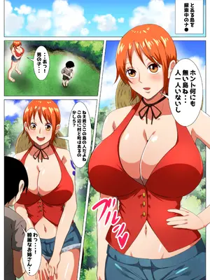 [Q同人] たわわな泥棒猫♥ (ワンピース)_02