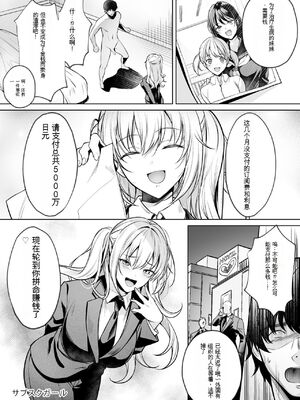 [よもぎ豆太郎] サブスクガール～ワケあり美少女お貸しします～(1) [中国翻訳]_27