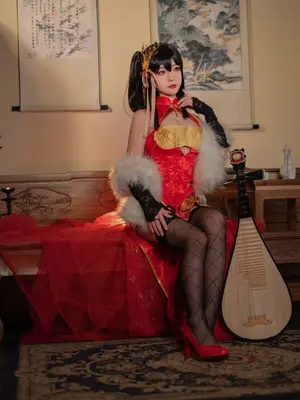 Yuuhui玉汇 - 碧蓝航线 大凤 旗袍_10