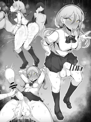 [ROふぁいぶ] ふたなりJKたちが咥内触手でメチャクチャになる話_111