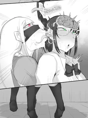 [ROふぁいぶ] ふたなりJKたちが咥内触手でメチャクチャになる話_094