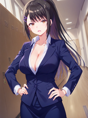 [ぶるーと] 実力至上主義の学園の一軍女子が催眠おじさんに全員寝取られ孕まされる話 (ようこそ実力至上主義の教室へ) [AI Generated]_bb005r