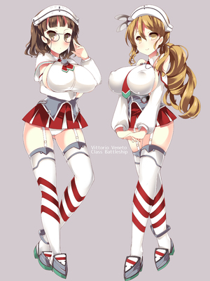 (同人誌) [むじたん (つむじぃ)] 乳色果実 巨乳駆逐艦&イタリア艦 総集編 (艦隊これくしょん -艦これ-) [DL版]_076