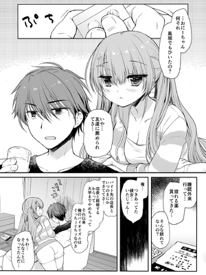 [D・N・A.Lab (ミヤスリサ)] 睡眠薬を飲んだ兄に毎晩夜這いをかけてくるタイプの妹 [DL版]_004