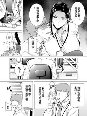 [DOLL PLAY (黒巣ガタリ)] パワハラ女上司と社畜くん [中国翻訳] [無修正]_005_06