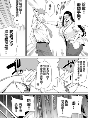 [DOLL PLAY (黒巣ガタリ)] パワハラ女上司と社畜くん [中国翻訳] [無修正]_012_13