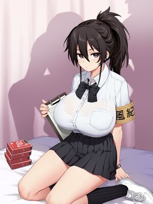 [TRY] 新しい風紀委員長が巨乳すぎる件1+2  全無眼鏡修正板 [中国語] [無修正]_003